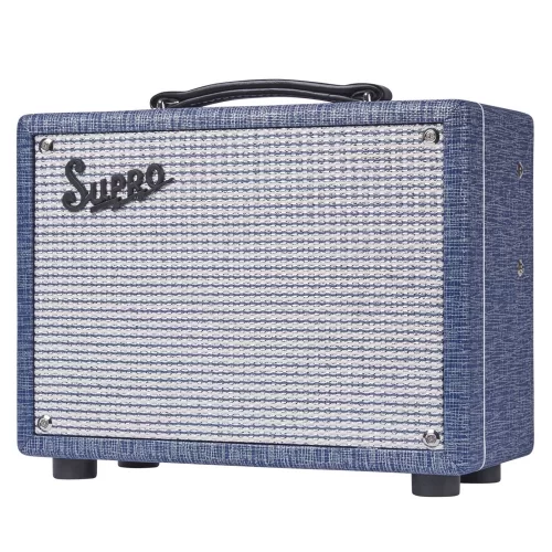 Supro 1605RJ 64 Reverb - 5 Watt 1x8 Blue Rhino Elektro Gitar Amfisi