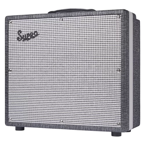 Supro 1696RT Black Magick Reverb - 25 Watt 1x12 Black Rhino Elektro Gitar Amfisi