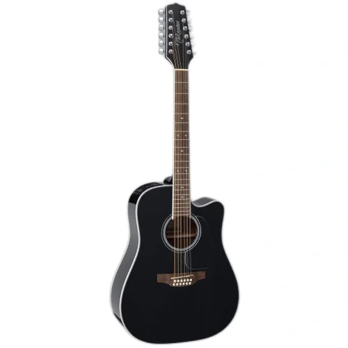 Takamine GD38CEBLK Dreadnought Cutaway TP-4TD Siyah Elektro Akustik Gitar