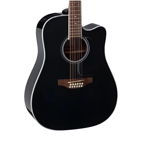Takamine GD38CEBLK Dreadnought Cutaway TP-4TD Siyah Elektro Akustik Gitar
