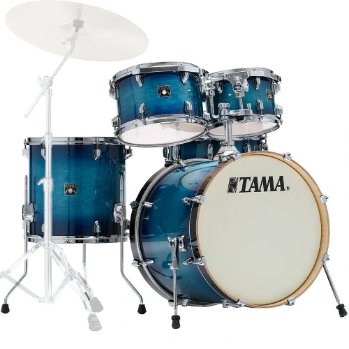 TAMA CL50RS-BAB Superstar Classic Blue Lacquer Burst 5 Parça (20B/10T/12T/14F/14S) Akustik Davul Seti