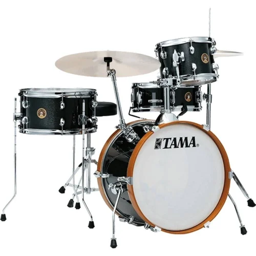 TAMA LJK48H4-CCM Club JAM Charcoal Mist 4 Parça (18B/10T/14F/13S) Aksamlı Akustik Davul Seti