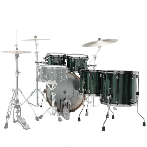 TAMA MBS52RZBNS-GGA - Starclassic Performer Green Grove Aurora 5 Parça Akustik Davul Seti (22B/10T/12T/14F/16F)