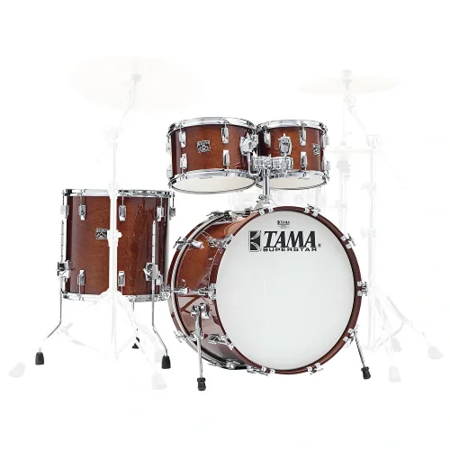 TAMA SU42RS-SMH Superstar 50. Yıl Limited Reissue Super Mahogany 4 Parça (22B/10T/12T/16F)