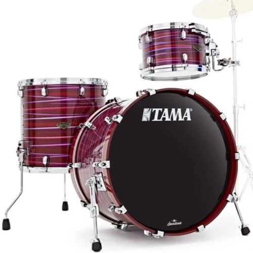 TAMA WBS32RZS-LPO Starclassic Walnut Birch Lacquer Phantasm Oyster 3 Parça (22B/12T/16F) Akustik Davul Seti