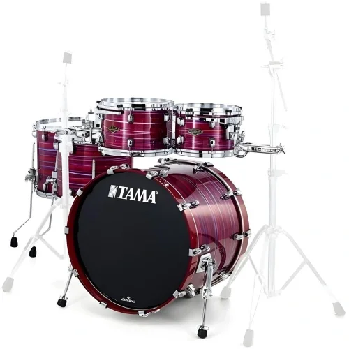 TAMA WBS52RZS-LPO Starclassic Walnut/Birch Lacquer Phantasm Oyster 5 Parça (22B/10T/12T/14F/16F) Akustik Davul Seti