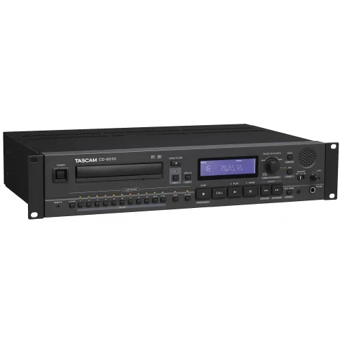 Tascam CD-6010 Prof.Broadcast CD-PLayer, 2U and Tray type CD