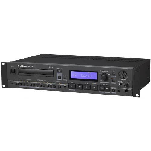 Tascam CD-6010 Prof.Broadcast CD-PLayer, 2U and Tray type CD