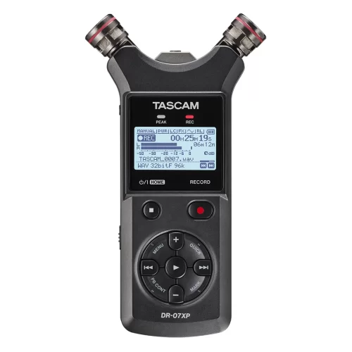 Tascam DR-07XP: 32-bit Float Destekli El Tipi Stereo Kayıt Cihazı