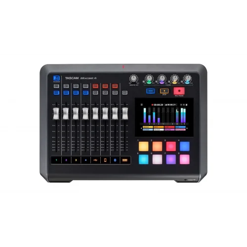 Tascam MIXCAST 4 Podcast Mixer/MTR/USB Audioinnterface