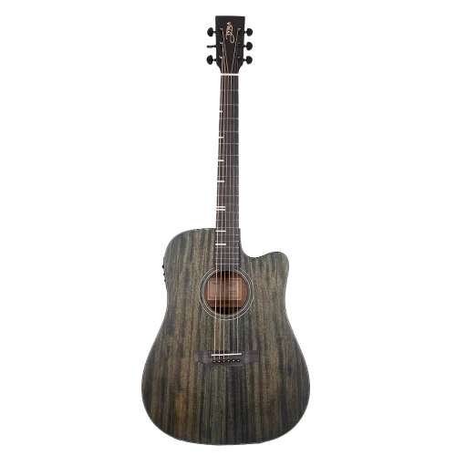 TYMA HDC-350M AB CE Cutaway Elektro Akustik Gitar