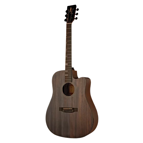 TYMA HDC-350M DP Cutaway Elektro Akustik Gitar