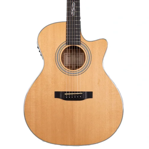 TYMA TG-15 CE Cutaway Elektro Akustik Gitar