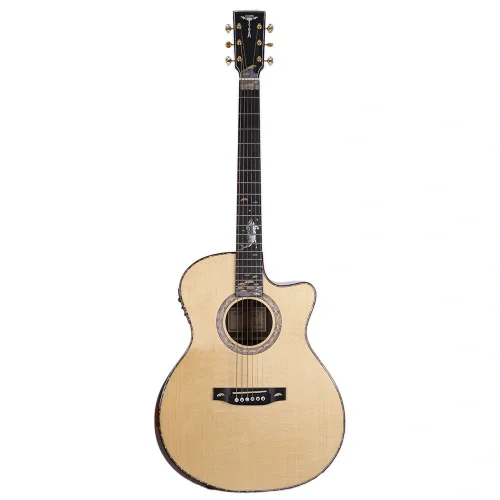 TYMA V-40E Cutaway  Elektro Akustik Gitar