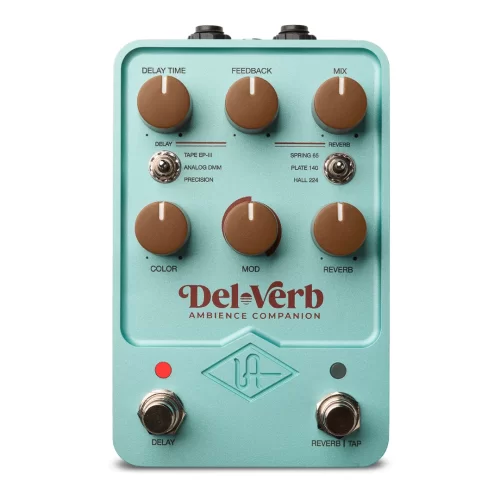 Universal Audio Del-Verb Ambience Companion Vintageden Günümüze Reverb ve Delay Pedalı