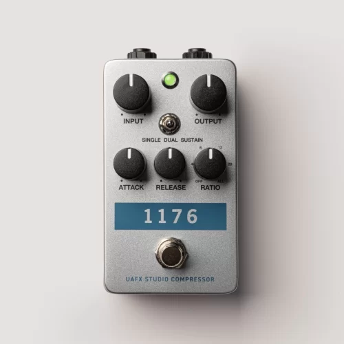 Universal Audio UAFX 1176 Pedal İkonik UA 1176 FET Compressorun 1:1 Replika Pedalı