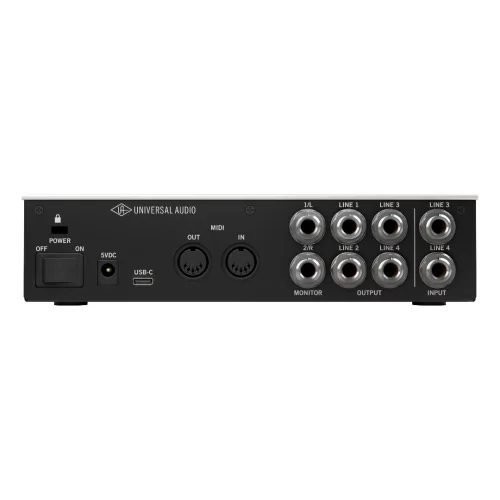 Universal Audio Volt 4 Yeni nesil 24-bit / 192 kHz, 4-Giriş / 4-Çıkış, 2 Mikrofon preamp, 610 MicPre Modellemeli, USB-C Ses Kartı