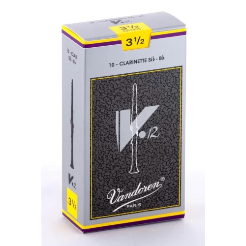 Vandoren CR1935 V12 Sibemol/LA Organik Klarnet Kamış No.3,5 Bb 10lu Paket