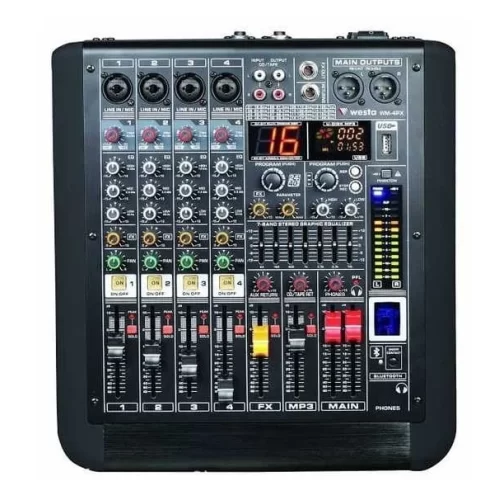 Westa WM-4PX Power Mixer Amfi 2x280W