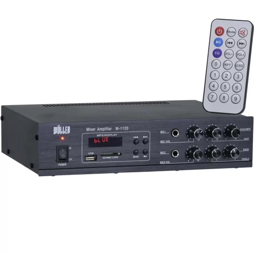 Wöller W-1120 Mixer-Ampli 40W/100V USB Bluetooth