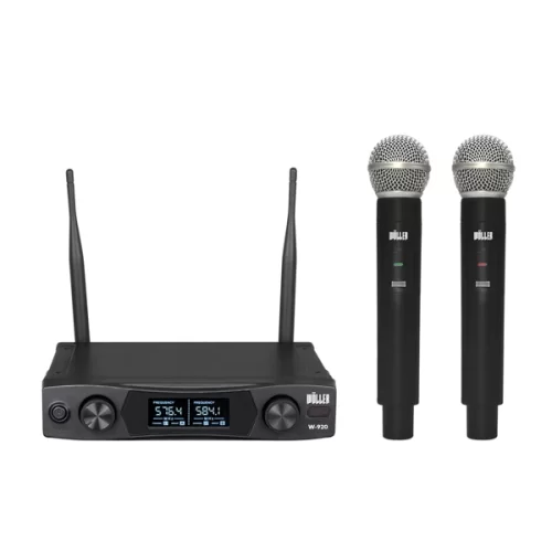 Wöller W-920EE Çift El UHF Kablosuz Mikrofon Seti