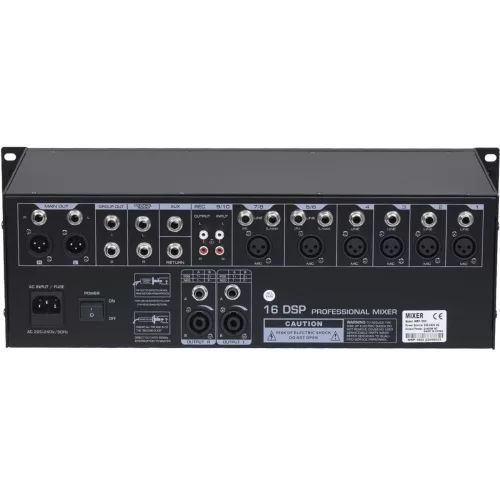 Wöller WRP-1800 2x400W 10 Kanal Power Mixer USB Bluetooth Kayıt