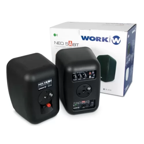 Work NEO 5A-BT 5.25 Aktif+Pasif Set Olarak Bluetoothlu Hoparlör (Siyah)