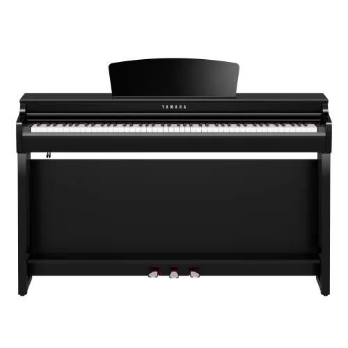 Yamaha Clavinova CLP725PE Dijital Piyano (Parlak Siyah)