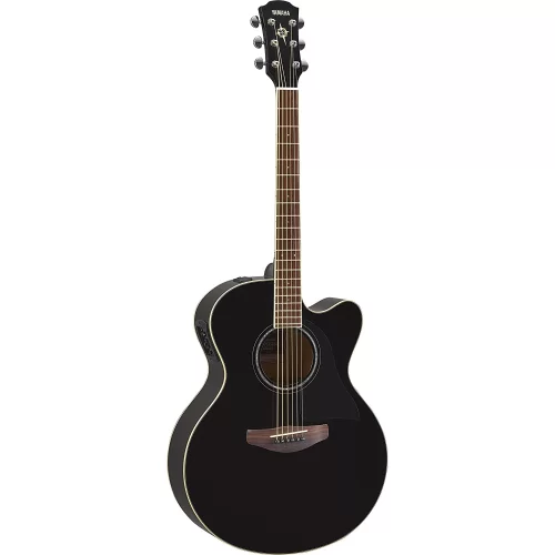 Yamaha CPX600 Medium Jumbo Elektro Akustik Gitar (Siyah)