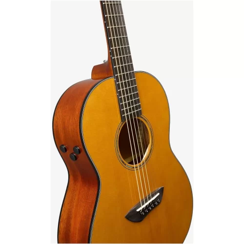 Yamaha CSF-TA TransAcoustic Parlor Elektro Akustik Gitar (Vintage Natural)