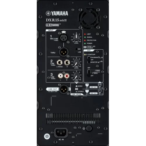 Yamaha DXR15 MKII 15 1100W Aktif Hoparlör 134-dB