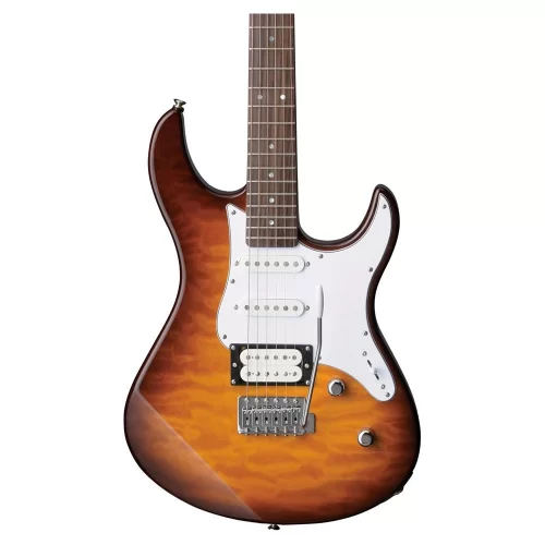 Yamaha Pacifica 212VQM Elektro Gitar (Brown Sunburst)