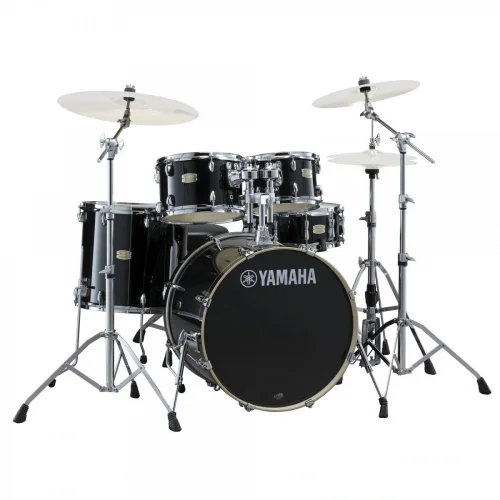 Yamaha Stage Custom Birch 20 Akustik Davul Seti (Raven Black)