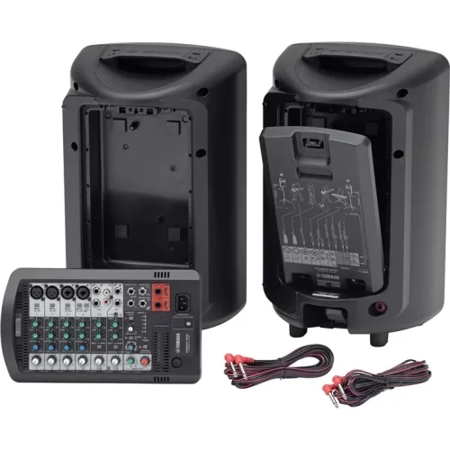 Yamaha STAGEPAS400BT Portatif Aktif ses Sistemi, 2 Hoparlör ve Mixer ile set