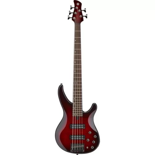 Yamaha TRBX605FM Bas Gitar (Translucent Dark Red Burst)