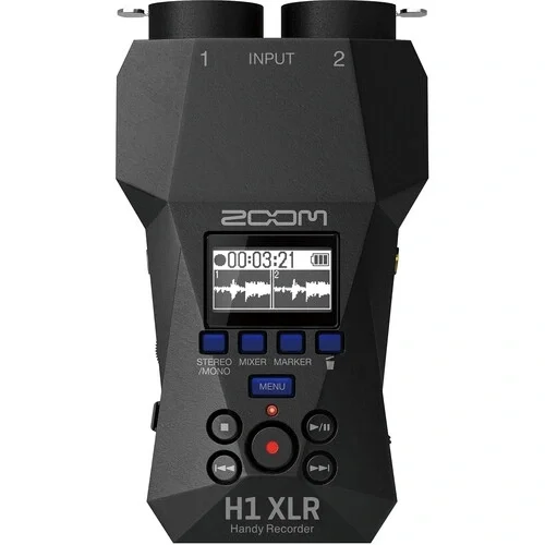 Zoom H1 XLR Dijital Handy Recorder (Siyah)