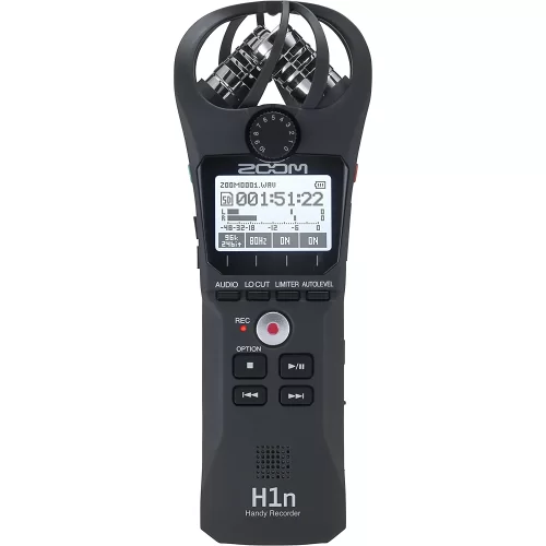 Zoom H1n Digital Handy Recorder Value Pack (Siyah)