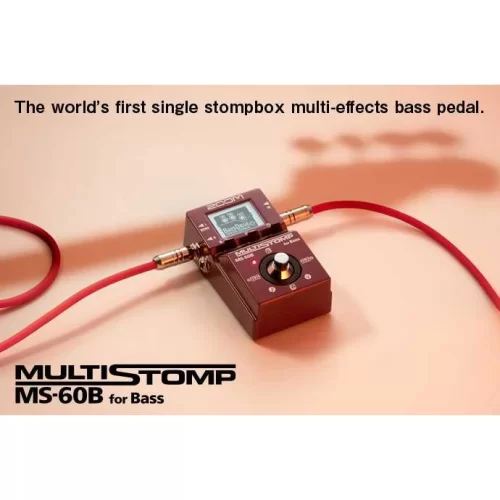 Zoom MS-60B MultiStomp Bass Efekt Prosesörü