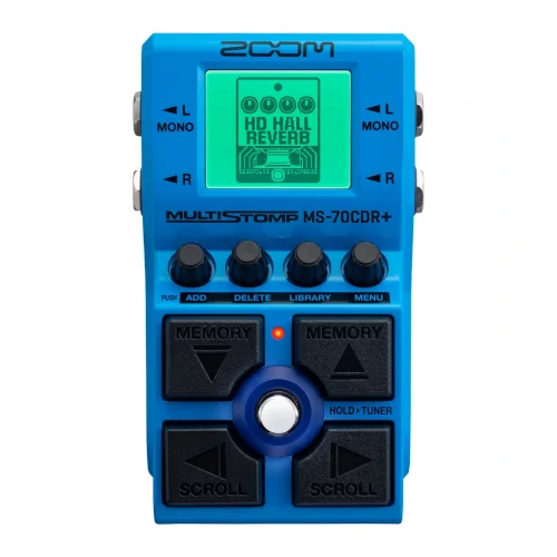 Zoom MS-70CDR+ MultiStomp Efekt Pedalı (Chorus / Delay / Reverb)