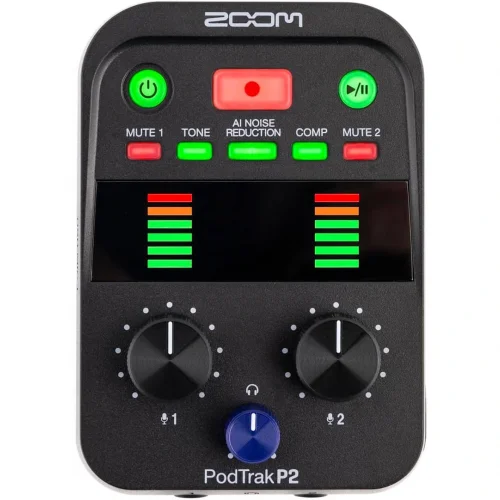 Zoom P2 PodTrak Podcast Recorder