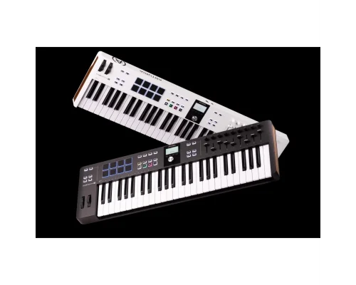 Arturia KeyLab Essential 49 mk3 - Alpine White 3.Nesil Akıllı MIDI Kontrolcü (49 Tuş) - Sınırlı Üretim Full Beyaz Tasarım