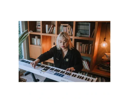 Arturia KeyLab Essential 88 MK3 88-tuş yarı-ağır tuşe keyboard/ MIDI ve Modular kontrolcü, Soft Synth
