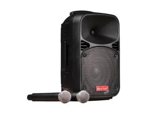 Baretone MAX15 15 Taşınabilir Ses Sistemi | 260W Çift El Kablosuz Mikrofonlu | USB, Bluetooth