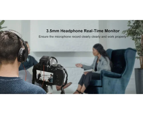 CKMOVA Vocal X V1 Ultra kompakt 2,4 GHz Tek Yaka Kablosuz Mikrofon Seti