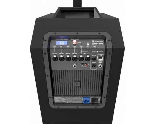 Electro Voice EVOLVE 50-M BLACK Mikserli Vertical Array Hoparlör Sistemi, 12 Sub + 8x3.5 127- dB with bluetooth, 1000W