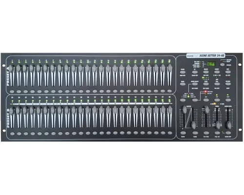Eurolite DMX Scene Setter 48 Kanal DMX Dimmer Kontrol Mikseri 24/48