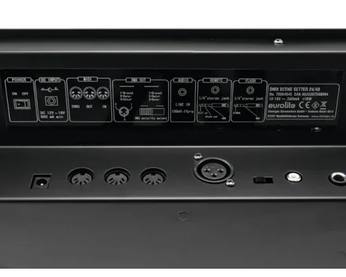 Eurolite DMX Scene Setter 48 Kanal DMX Dimmer Kontrol Mikseri 24/48