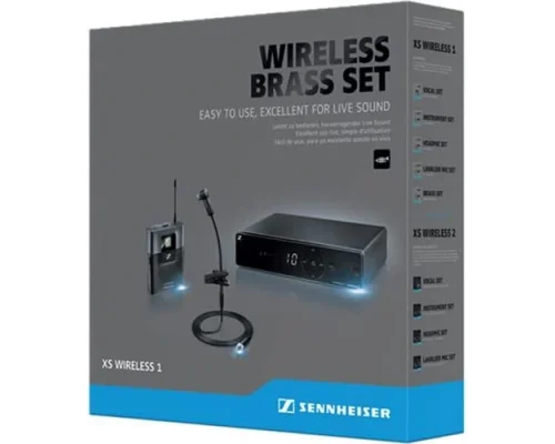 Sennheiser XSW 1-908-A BRASS SET, Kablosuz Mikrofon (trompet, saksafon, trombon için)
