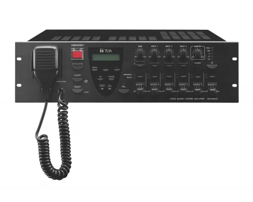 TOA VM-3360VA 6-zone Ana Sistem Power Amfiü 360W