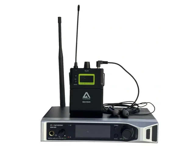 K.Meister IEM 100 Kablosuz in-ear Monitör Set, Genişleyebilir